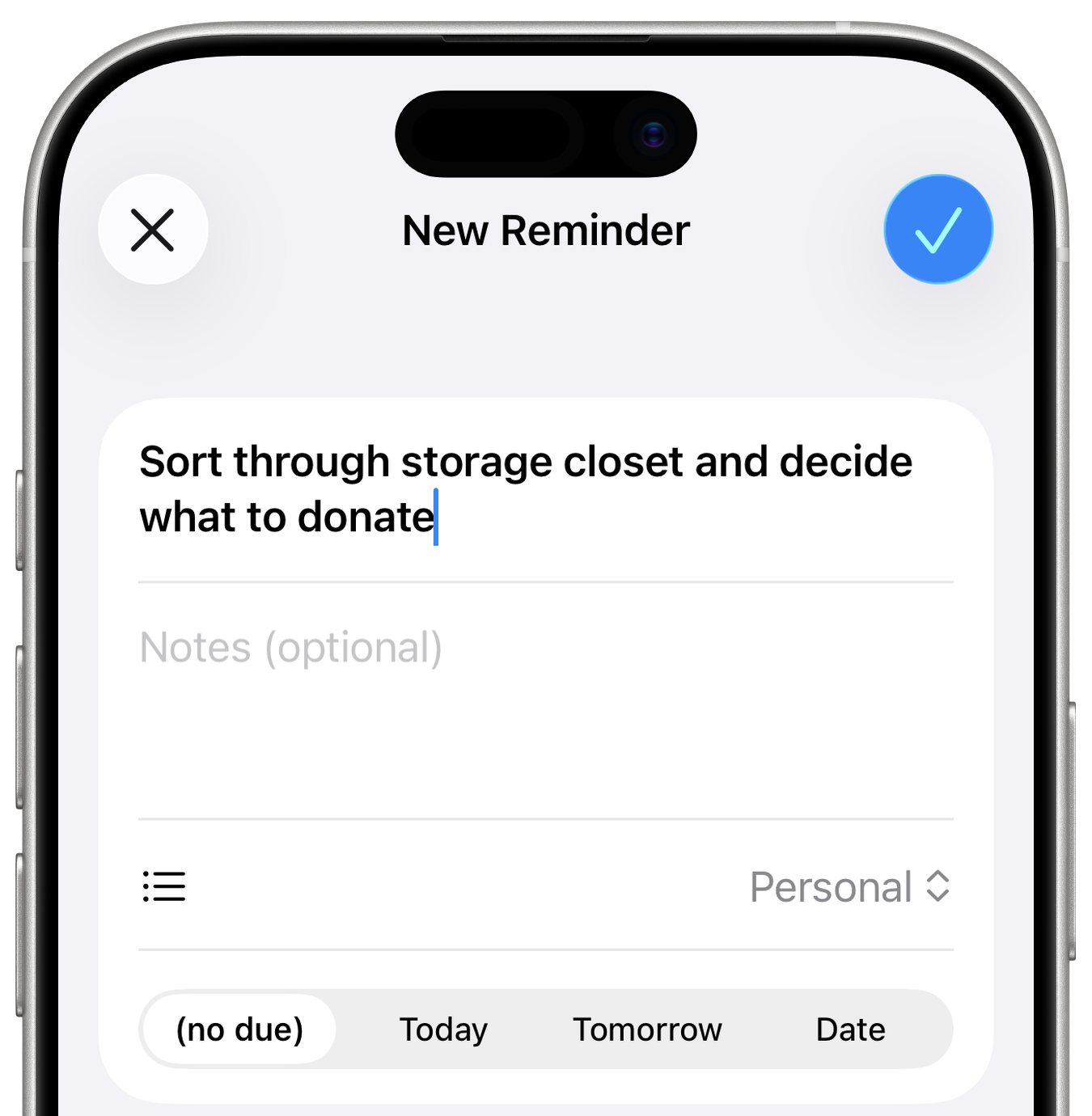 Your tasks are already here screenshot